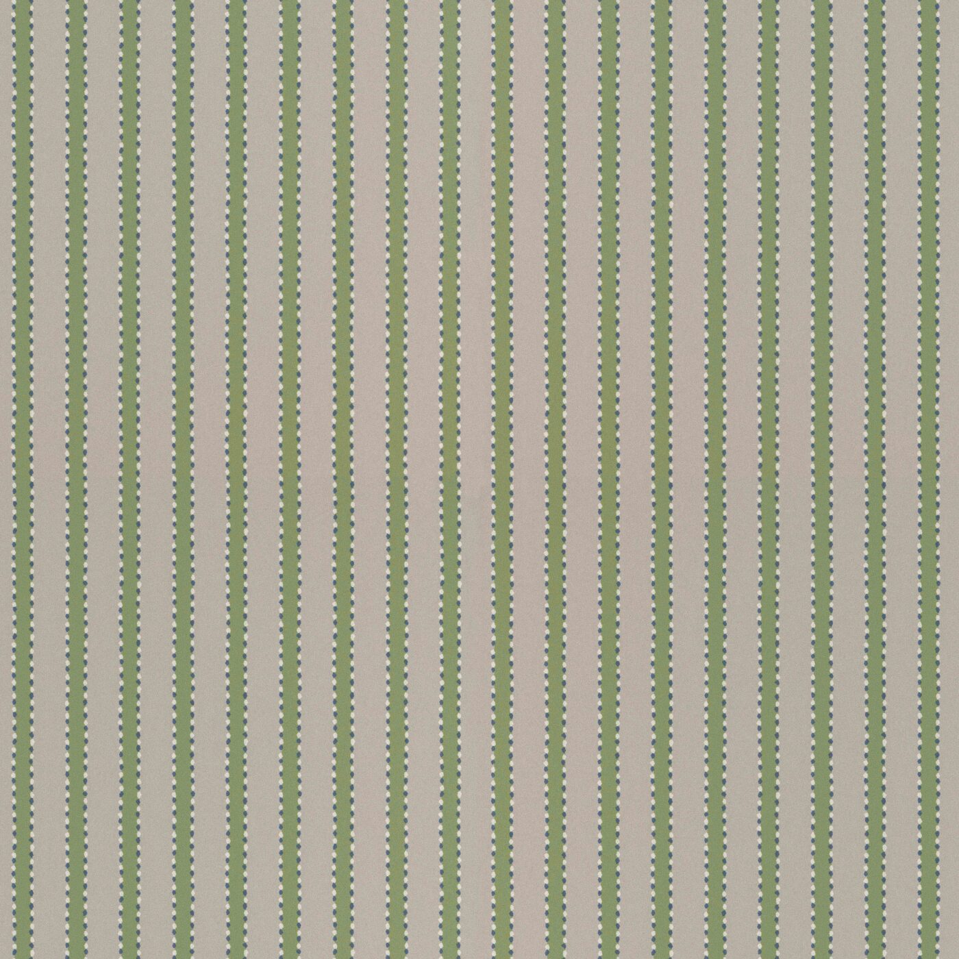 With inspiration from hand tacked textiles the ’stitches’ gives an edge to the stripes in this wallpaper design.