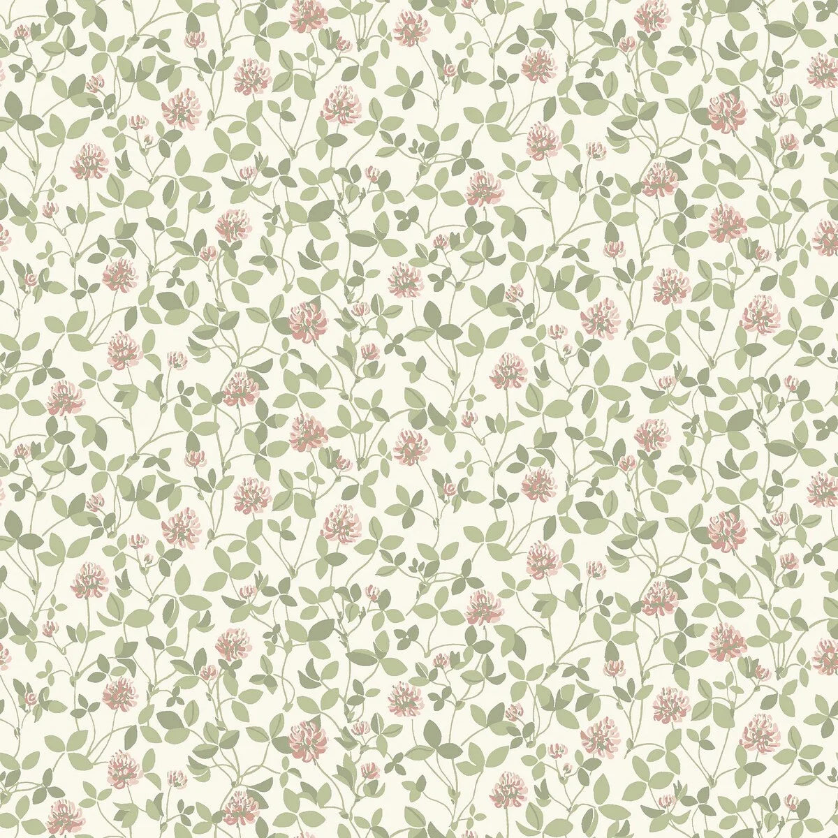  Inspired by a 1970’s wallpaper in Boråstapeter’s archive, Klöver wallpaper captures the vibrant beauty of red clover in pink-toned blossoms and lively green foliage. 