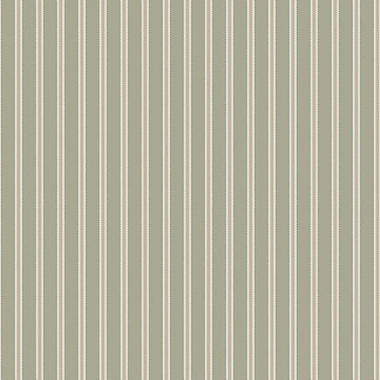 Pärlband wallpaper has a traditional Swedish pattern of dotted stripes that resemble strands of pearls.