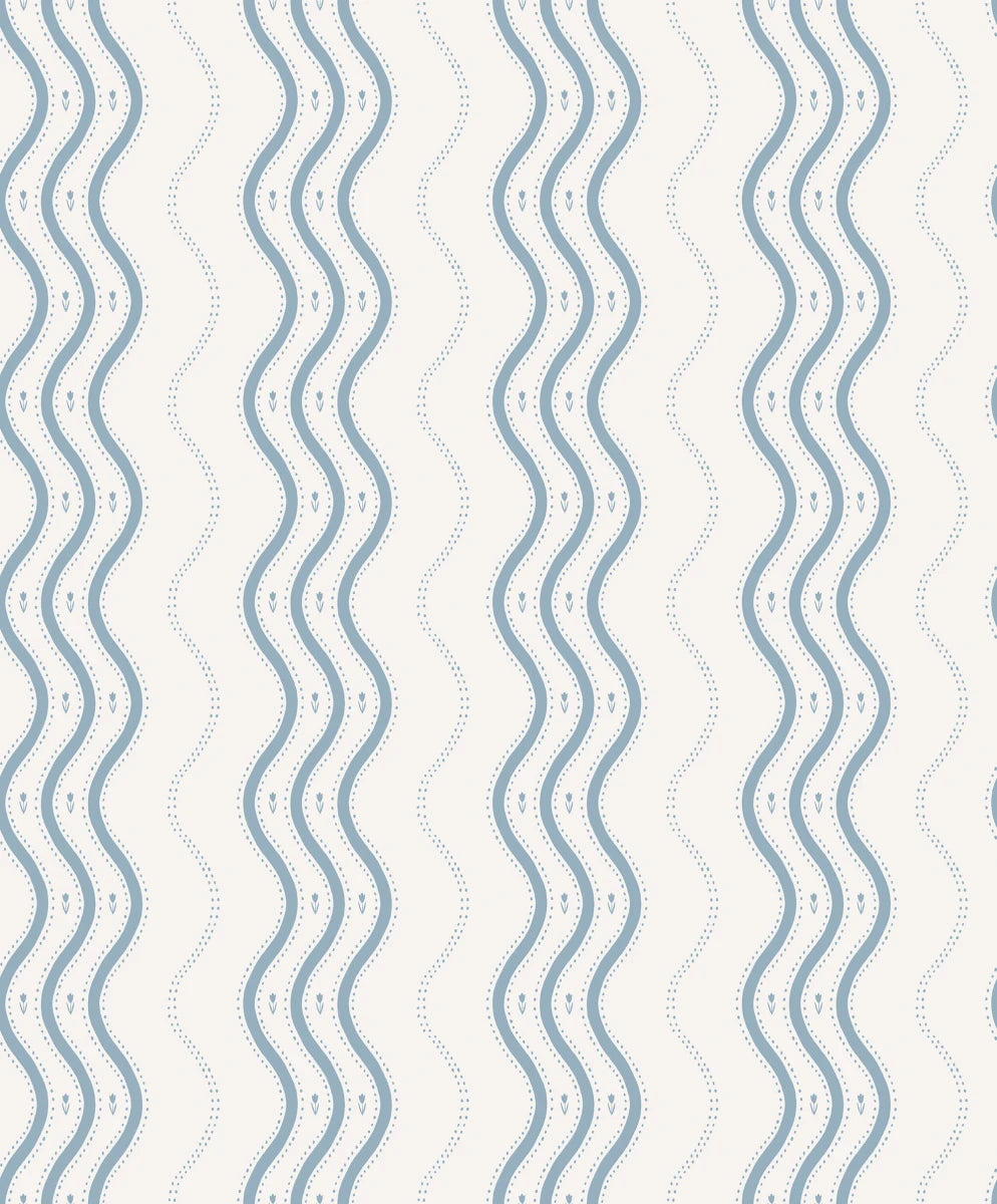 In collaboration with designer Johanna Bradford, we have developed this bold striped wallpaper design that is both unique, has a slightly humorous tone, and looks very stylish on the wall. 