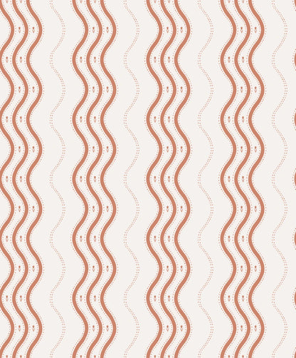 In collaboration with designer Johanna Bradford, we have developed this bold striped wallpaper design that is both unique, has a slightly humorous tone, and looks very stylish on the wall.