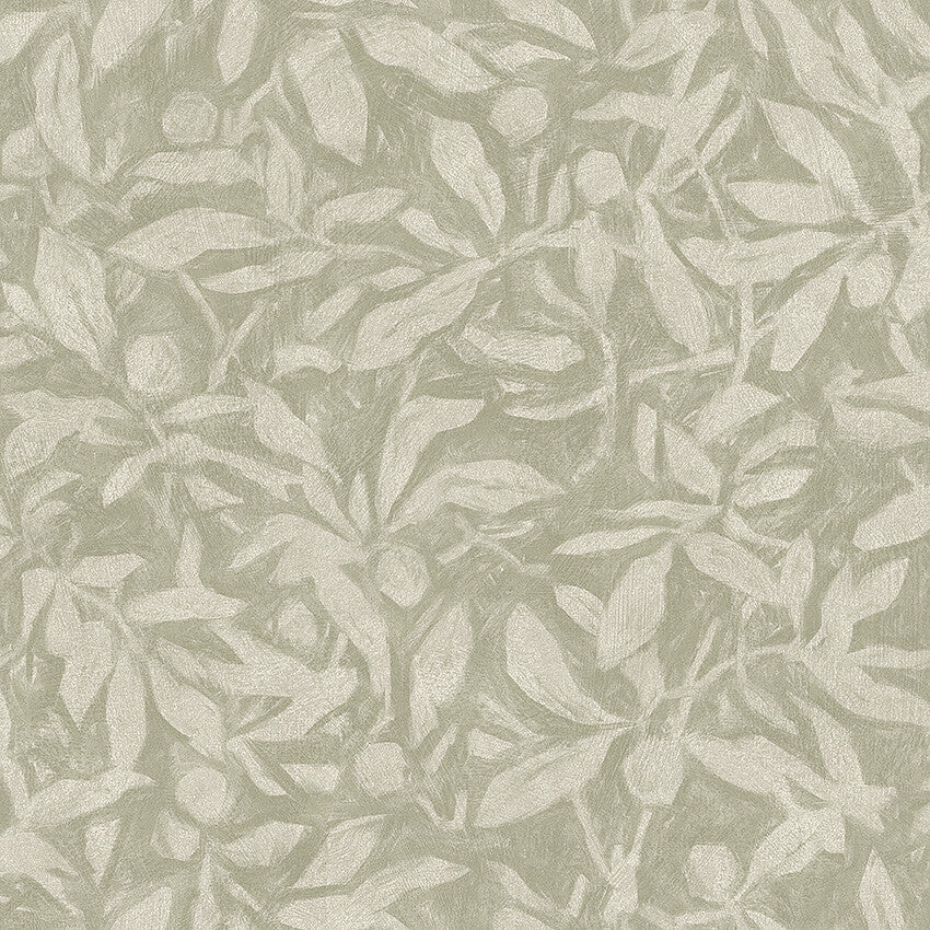  Colored in light green shades, our Skogsparken wallpaper is contemporary, poetic and calm. 